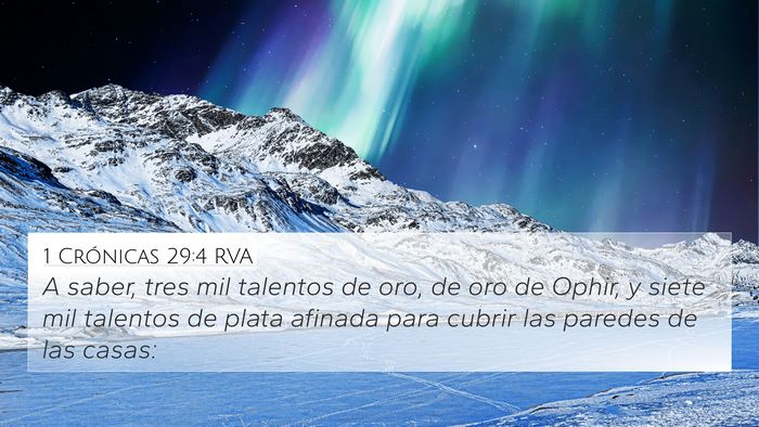 1 Crónicas 29:4 RVA Bible Verse Image