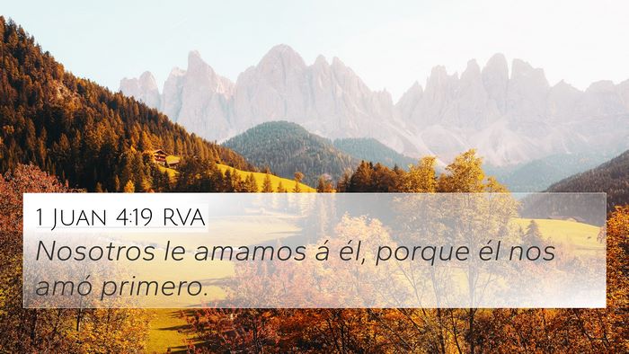 1 Juan 4:19 RVA Bible Verse Image