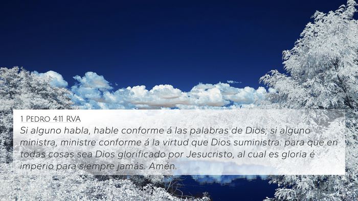 1 Pedro 4:11 RVA Bible Verse Image