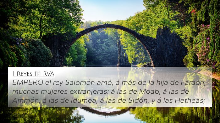 1 Reyes 11:1 RVA Bible Verse Image