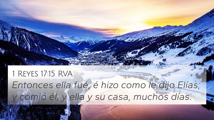 1 Reyes 17:15 RVA Bible Verse Image