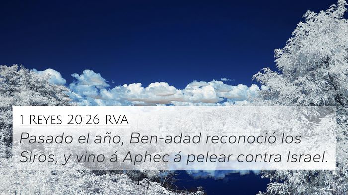 1 Reyes 20:26 RVA Bible Verse Image