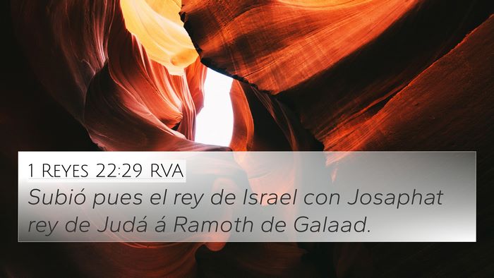 1 Reyes 22:29 RVA Bible Verse Image