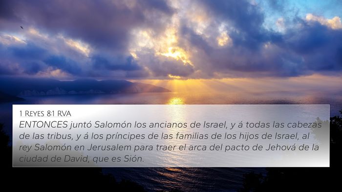 1 Reyes 8:1 RVA Bible Verse Image
