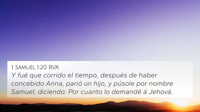 1 Samuel 1:20 RVA Bible Verse Image