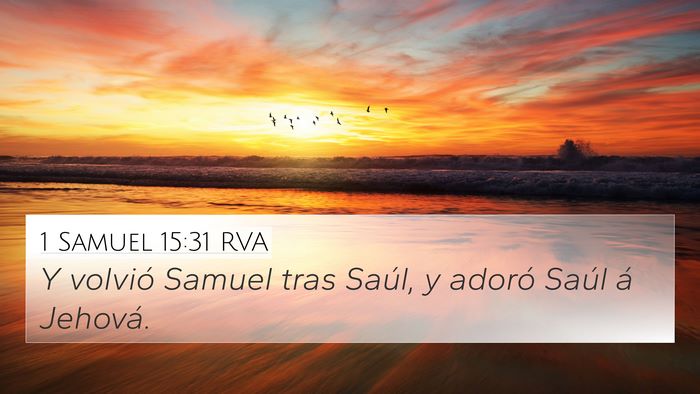 1 Samuel 15:31 RVA Bible Verse Image
