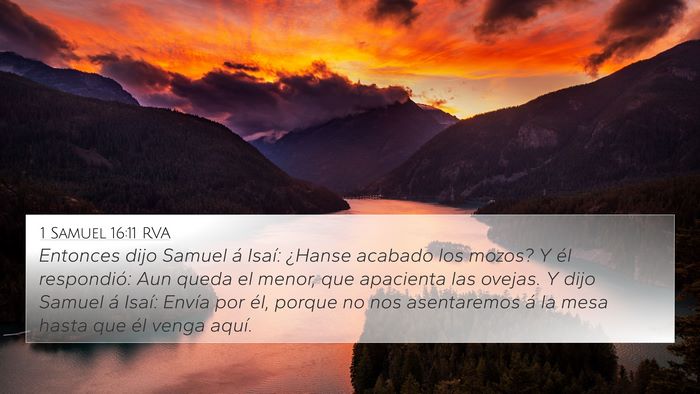 1 Samuel 16:11 RVA Bible Verse Image