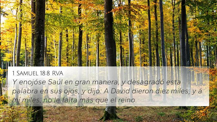 1 Samuel 18:8 RVA Bible Verse Image