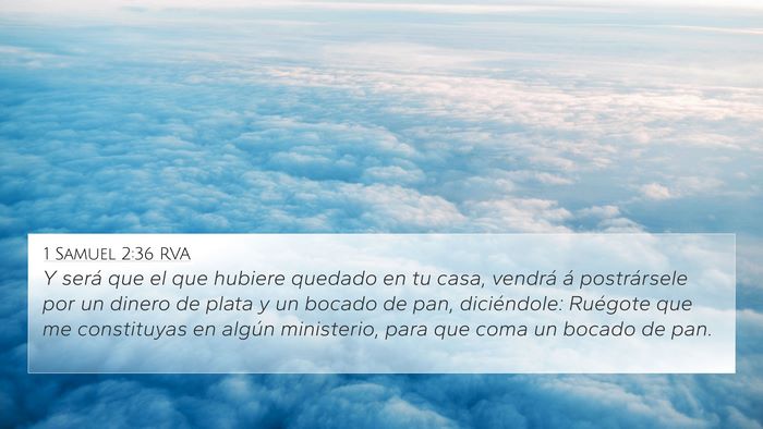 1 Samuel 2:36 RVA Bible Verse Image