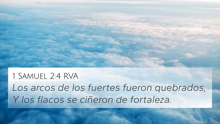1 Samuel 2:4 RVA Bible Verse Image