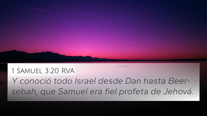 1 Samuel 3:20 RVA Bible Verse Image
