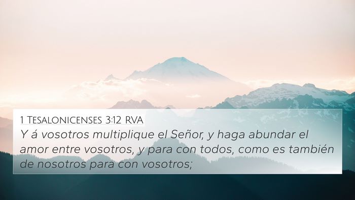 1 Tesalonicenses 3:12 RVA Bible Verse Image