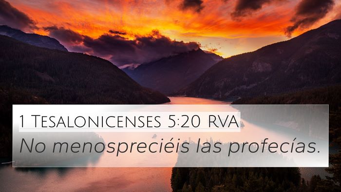1 Tesalonicenses 5:20 RVA Bible Verse Image