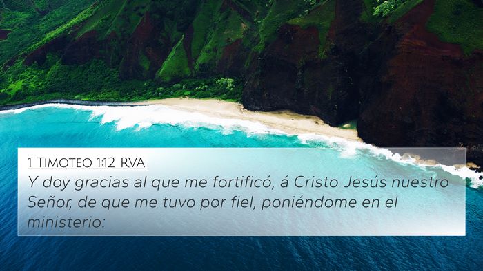 1 Timoteo 1:12 RVA Bible Verse Image