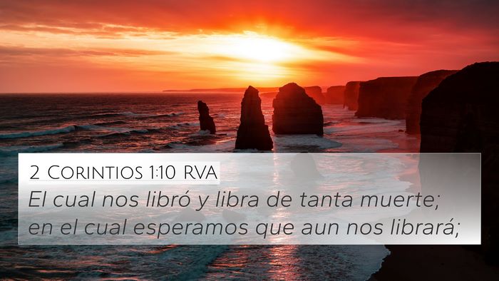 2 Corintios 1:10 RVA Bible Verse Image