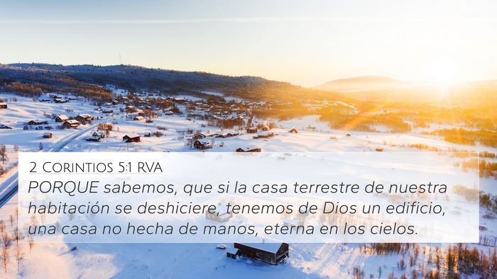 2 Corintios 5:1 RVA Bible Verse Image