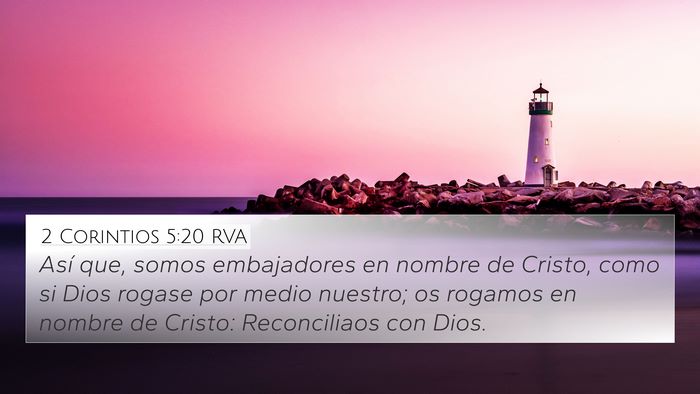 2 Corintios 5:20 RVA Bible Verse Image