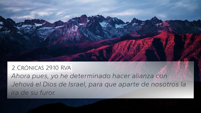 2 Crónicas 29:10 RVA Bible Verse Image