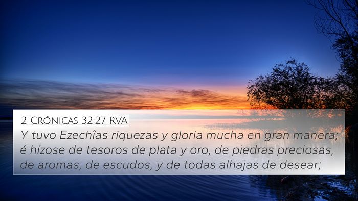 2 Crónicas 32:27 RVA Bible Verse Image