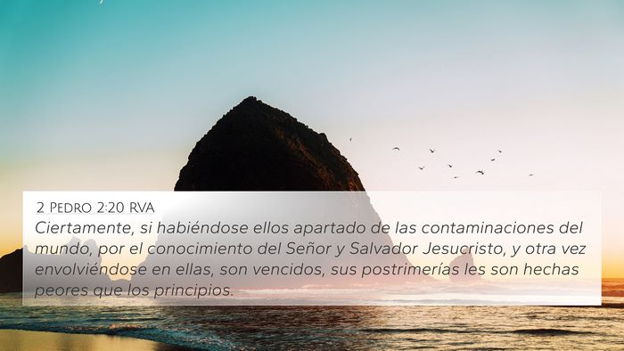 2 Pedro 2:20 RVA Bible Verse Image