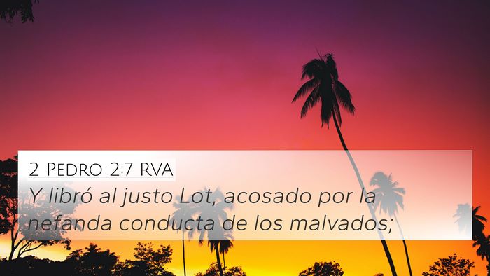 2 Pedro 2:7 RVA Bible Verse Image