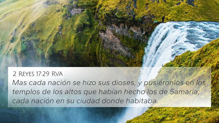 2 Reyes 17:29 RVA Bible Verse Image