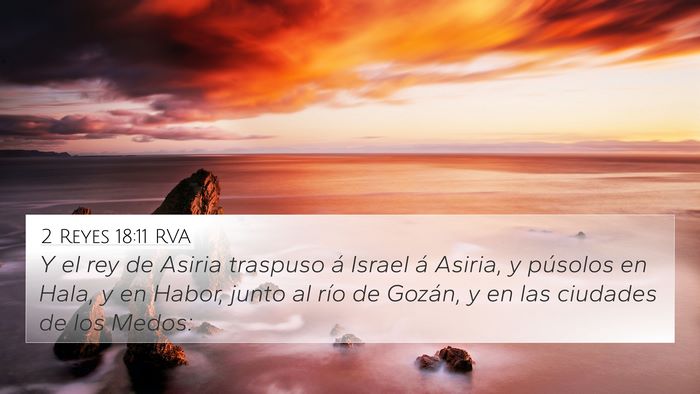 2 Reyes 18:11 RVA Bible Verse Image