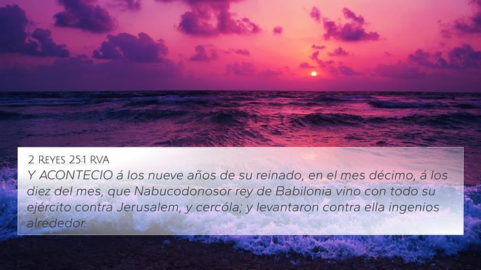 2 Reyes 25:1 RVA Bible Verse Image