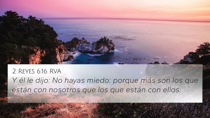 2 Reyes 6:16 RVA Bible Verse Image