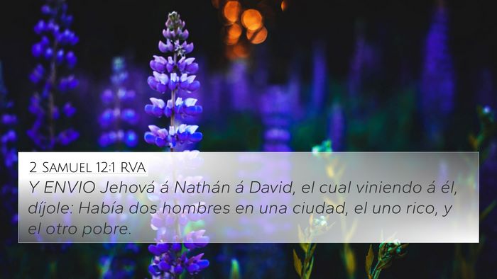 2 Samuel 12:1 RVA Bible Verse Image