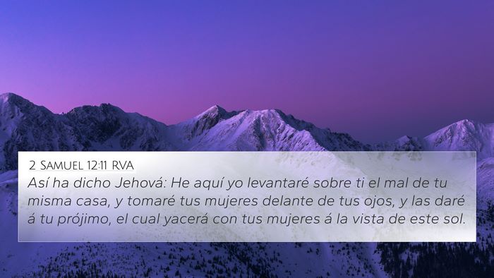 2 Samuel 12:11 RVA Bible Verse Image