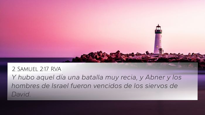 2 Samuel 2:17 RVA Bible Verse Image