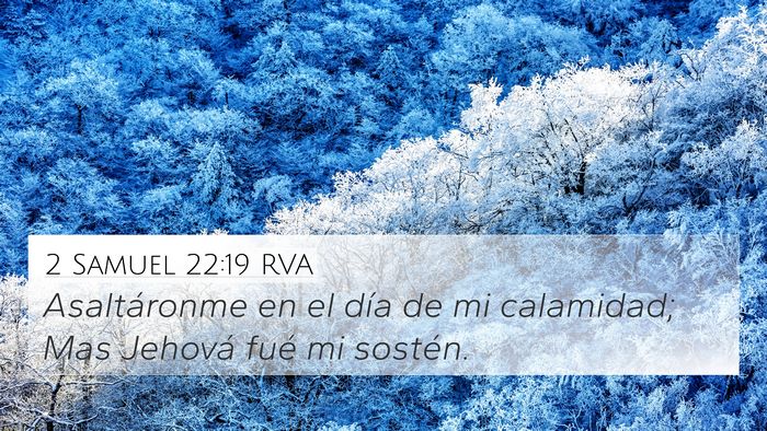2 Samuel 22:19 RVA Bible Verse Image