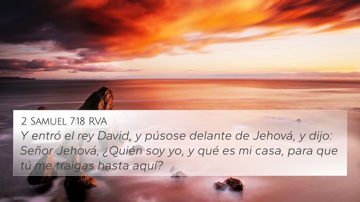 2 Samuel 7:18 RVA Bible Verse Image