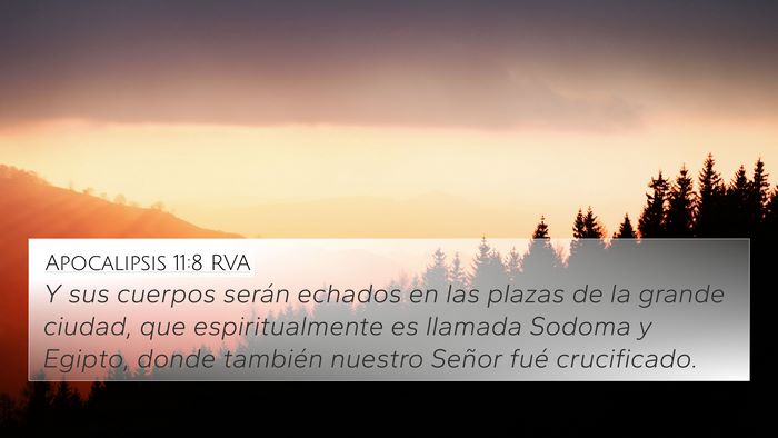 Apocalipsis 11:8 RVA Bible Verse Image