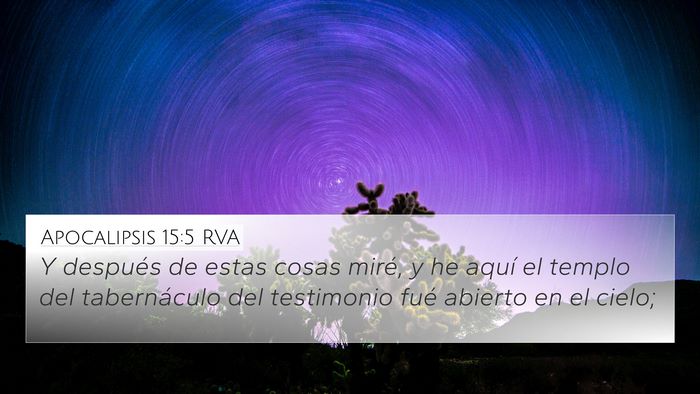 Apocalipsis 15:5 RVA Bible Verse Image