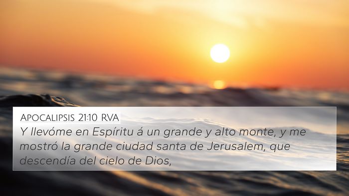 Apocalipsis 21:10 RVA Bible Verse Image