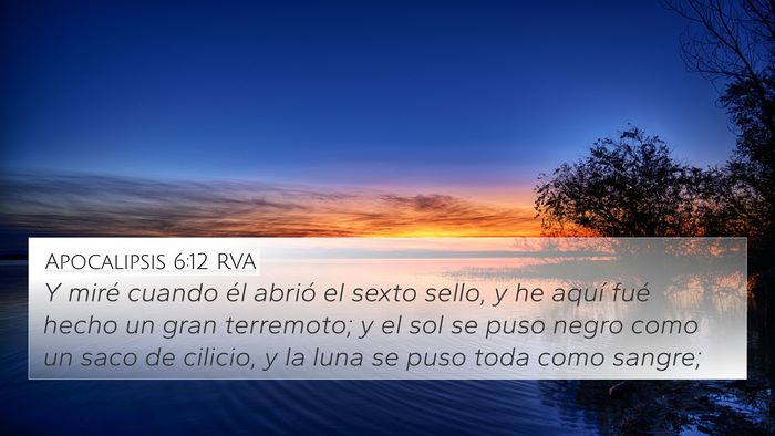 Apocalipsis 6:12 RVA Bible Verse Image