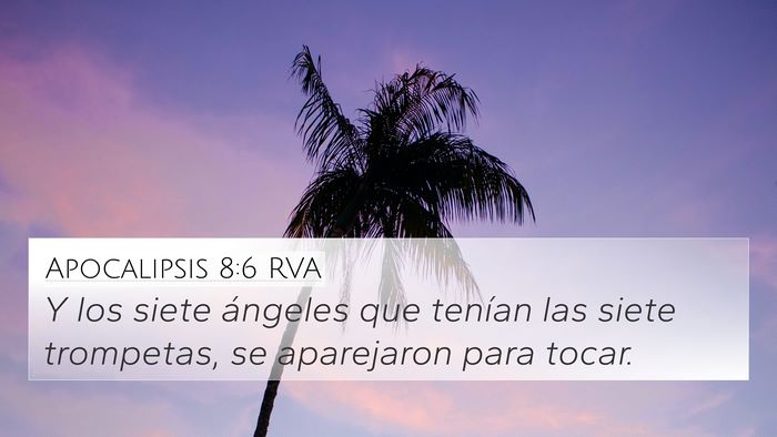 Apocalipsis 8:6 RVA Bible Verse Image