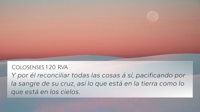 Colosenses 1:20 RVA Bible Verse Image