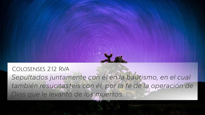 Colosenses 2:12 RVA Bible Verse Image