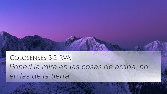 Colosenses 3:2 RVA Bible Verse Image