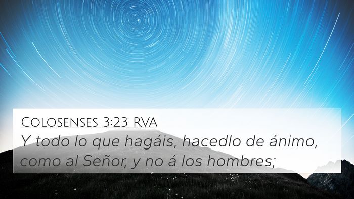 Colosenses 3:23 RVA Bible Verse Image