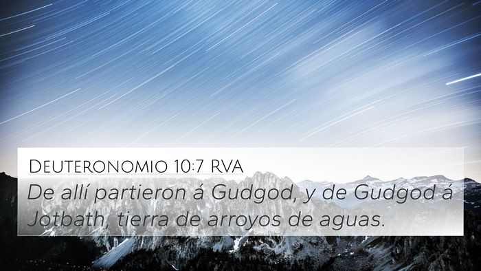 Deuteronomio 10:7 RVA Bible Verse Image