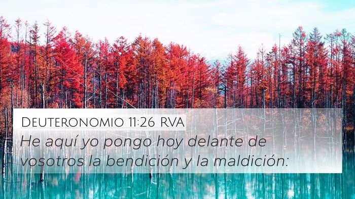 Deuteronomio 11:26 RVA Bible Verse Image