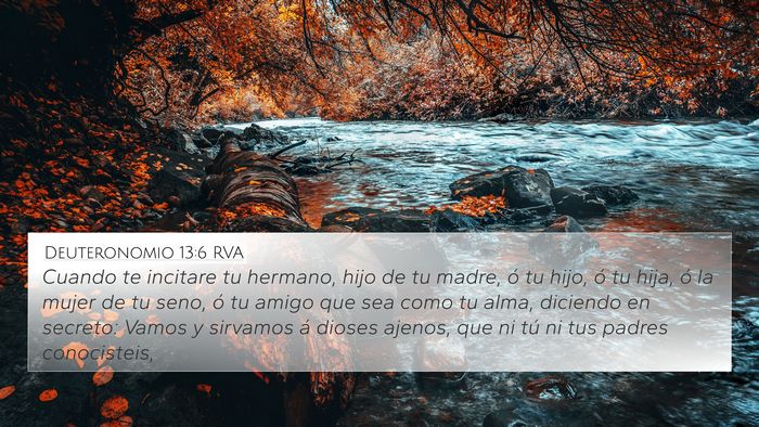 Deuteronomio 13:6 RVA Bible Verse Image