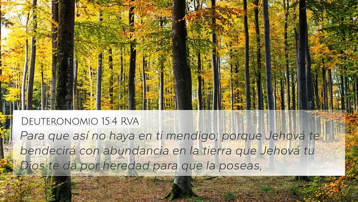 Deuteronomio 15:4 RVA Bible Verse Image