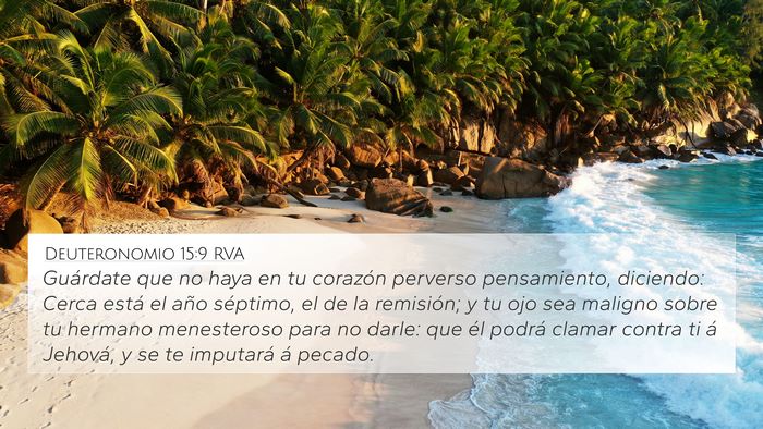 Deuteronomio 15:9 RVA Bible Verse Image