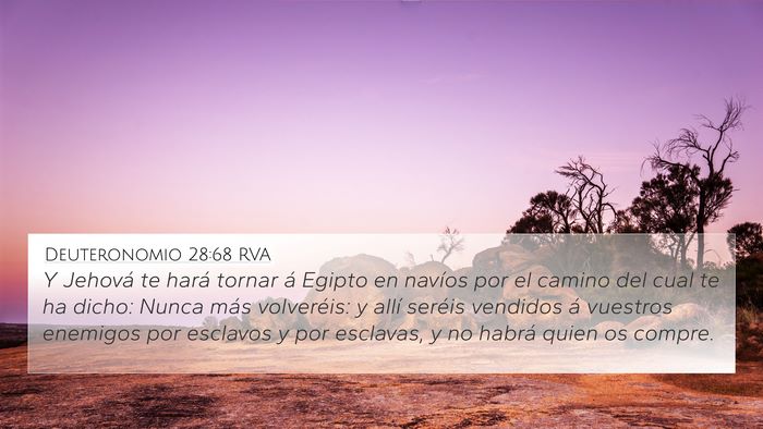 Deuteronomio 28:68 RVA Bible Verse Image