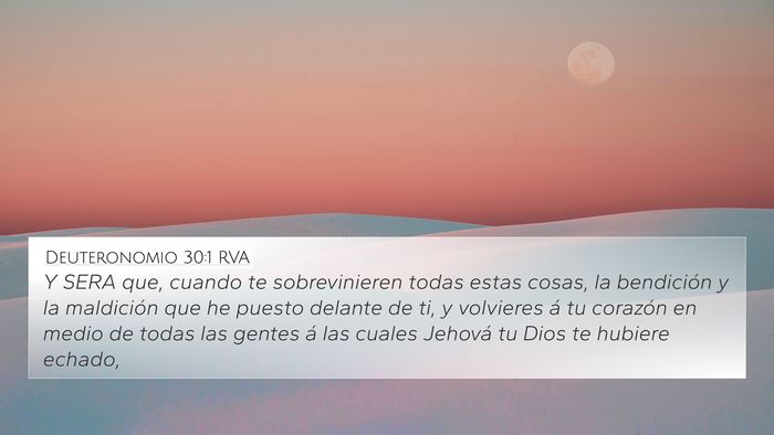 Deuteronomio 30:1 RVA Bible Verse Image